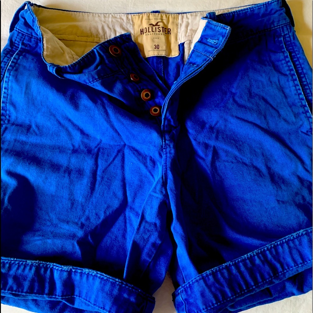 Blue Hollister Shorts